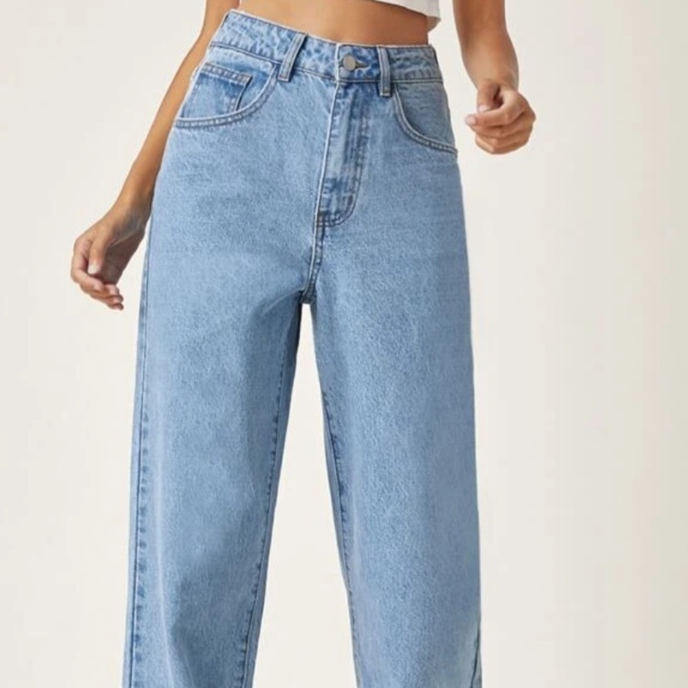 Shein High Waist Baggy Jean